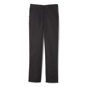 French Toast Boys’ Relaxed Fit Twill Pant in Black, Size 12​​​​​​
